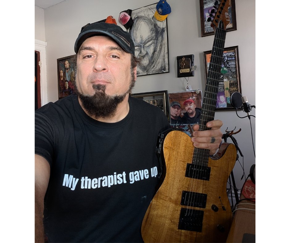 Received some awesome tracks from Mr Helms to play some leads over! Time to put the new guitar to work 😎
<a href="/seeingredmusic1/">seeingredmusic</a> 

#SeeingRedMusic #heavymetalcountrydad #songwriter #productionmusic #teamworkmakesthedreamwork