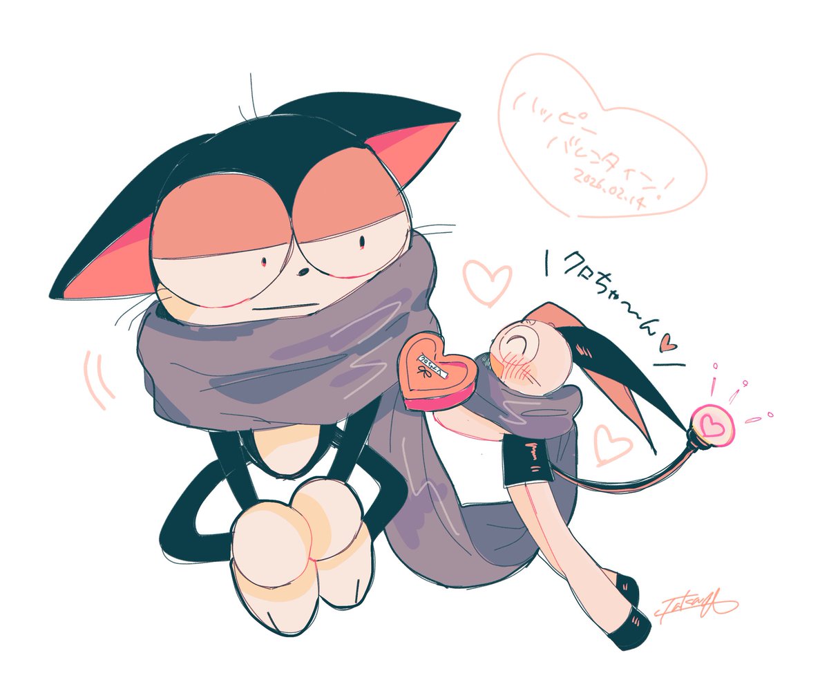 *•.𝙷𝚊𝚙𝚙𝚢 𝚅𝚊𝚕𝚎𝚗𝚝𝚒𝚗𝚎🤍 ̖́- ｸﾛﾅﾅちゃん