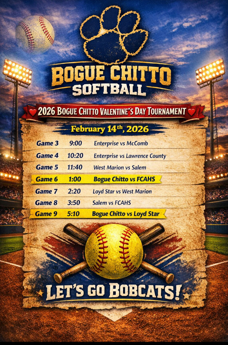 JasonOHern2's tweet photo. Day full of softball tomorrow at Bogue Chitto! @boguechitto_2 @YallSportsMS @SouthwestBroad1 https://t.co/UgErU1JvSh