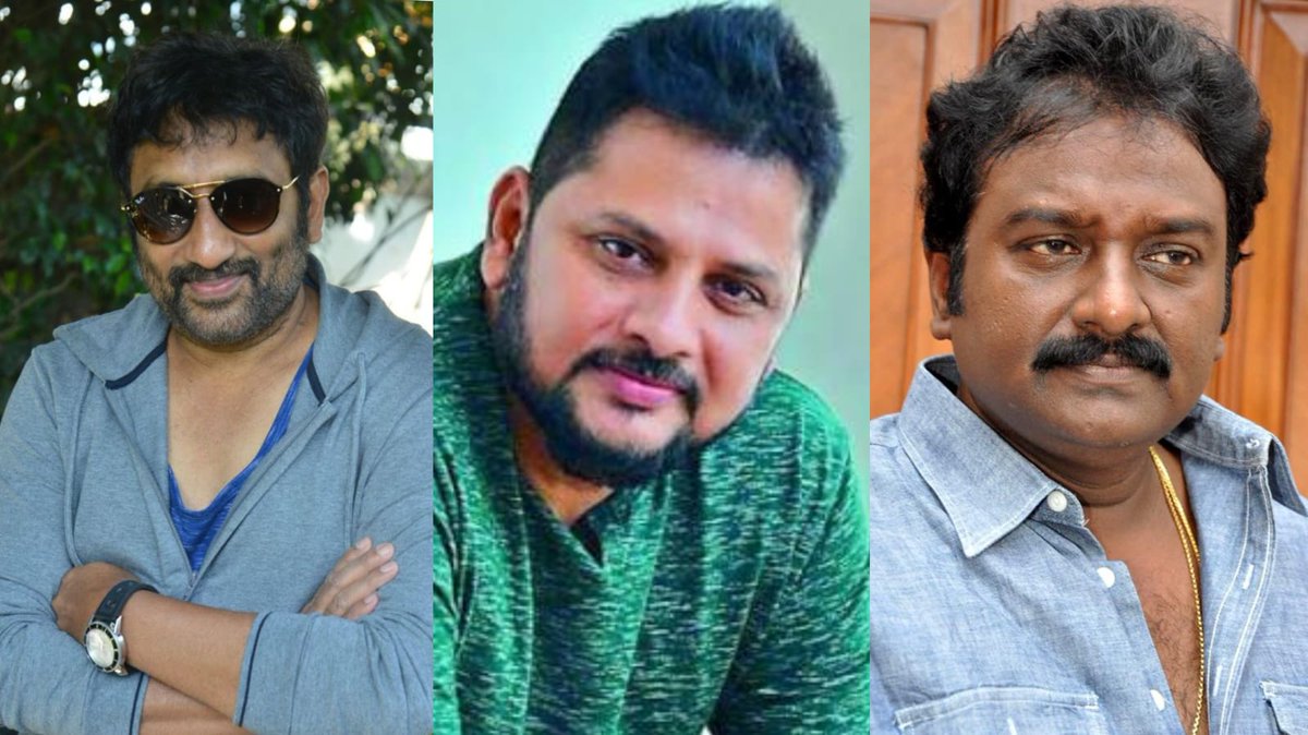 FilmyBowl's tweet photo. Once Upon a time, These three Directors are Just 🔥🔥🔥
Need a Strong Comeback films From Yours 🤞
What's Your Opinion On This ??? Comment Below 👇
#SreenuVaitla | #VVVinayak | #SurrenderReddy | #FilmyBowl
Follow 👉 @FilmyBowl https://t.co/agDjgdREBI