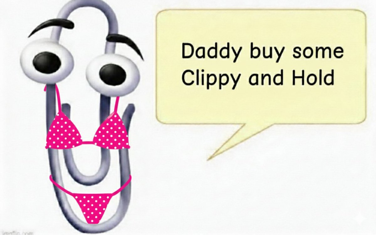 The market doesn’t need another boring token.
It needs personality.
It needs nostalgia.
It needs $CLIPPY 📎
