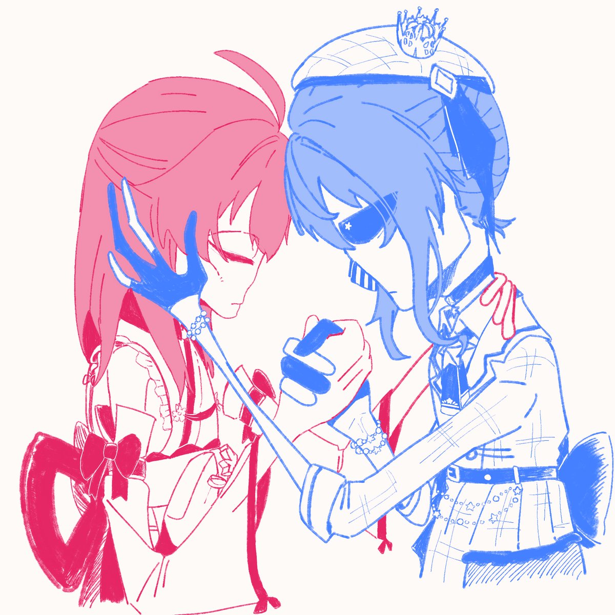 Happy Valentine 👽💝
(I have no idea what I just drew…💔)
#ほしまちぎゃらりー
#miko_Art