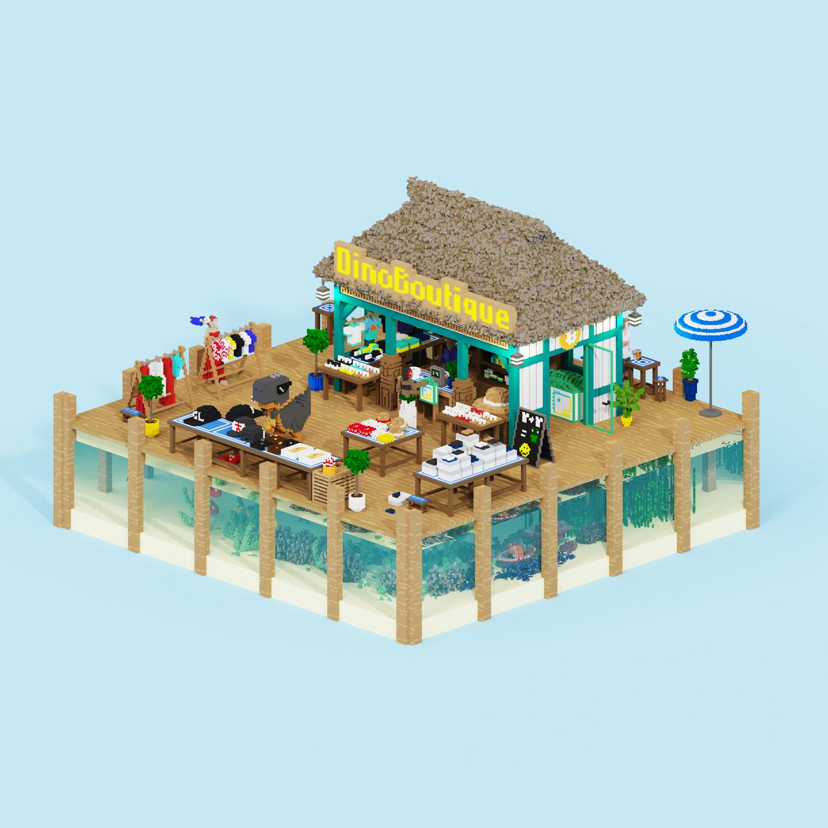 Et si bientôt, vous pouviez porter fièrement les couleurs de #DinoVox ? ☄️

Une #DinoBoutique, du merch, et la chance de rejoindre les Dinos les plus stylés de la planète pour être 100% GRAOU ! 🦖

Accrochez-vous à vos voxels, on vous prépare peut-être quelque chose.. 👀