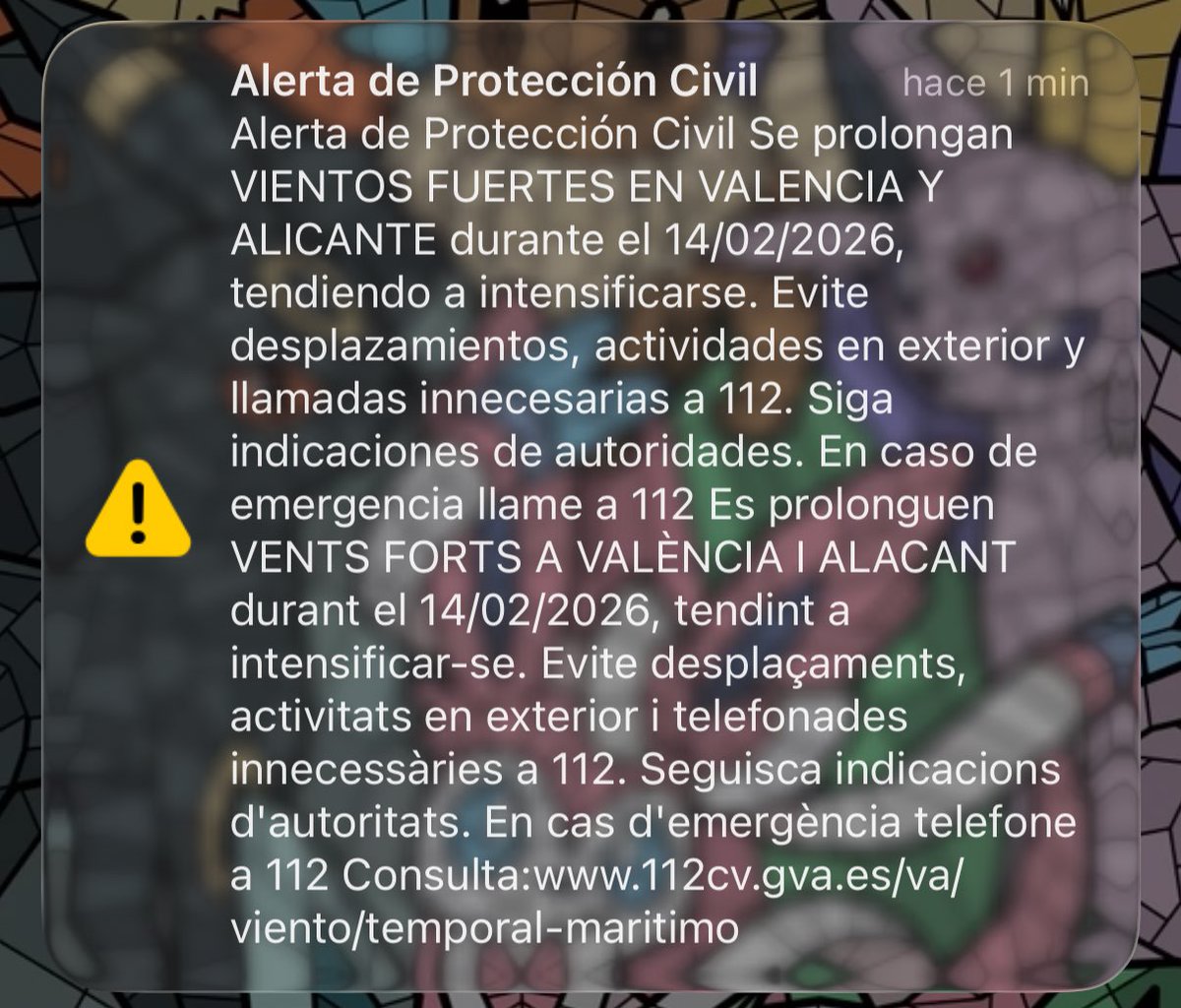 Me acaba de despertar de la siesta y me ha dado un infarto