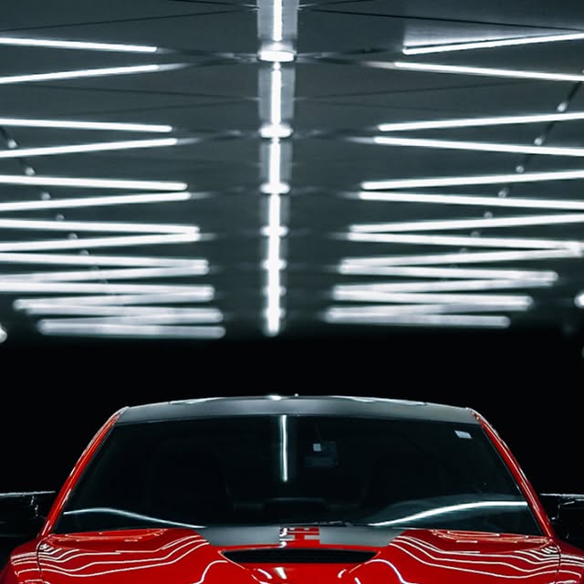 Lit up and locked in.​ #ThatsMyDodge 📸: ig:tj7_phoenix #Charger #DodgeCharger #ScatPack #HEMI