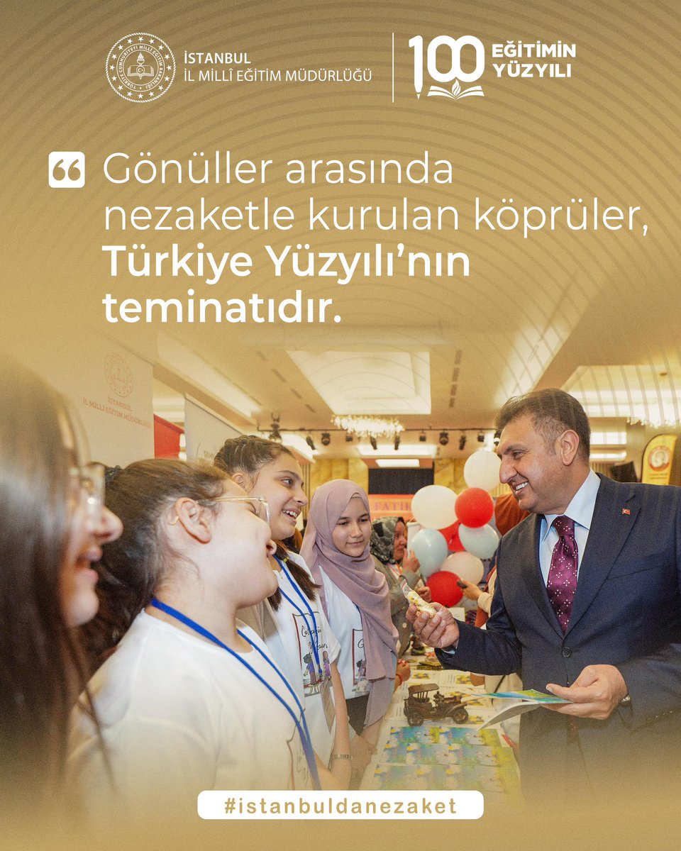 Erdem–Değer–Eylem anlayışıyla; sözde değil, hayatın içinde nezaketi yaygınlaştırıyoruz. #istanbuldanezaket