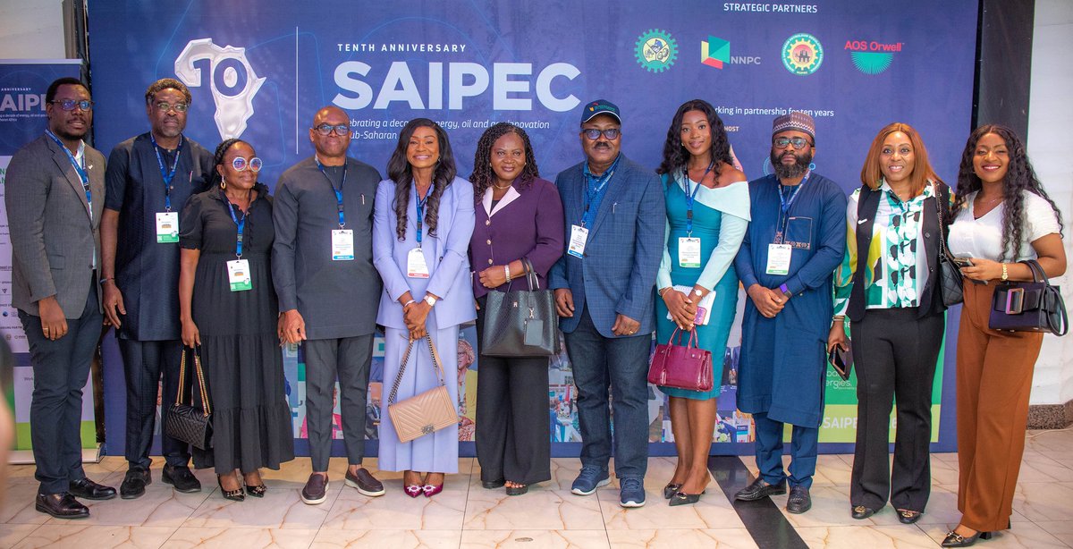 Renaissance_Afr's tweet photo. Big win for us at @Renaissance_Afr Energy Company at @SAIPEC_event 2026 in Lagos.
We were recognised for Transformational Local Content Leadership. Lanre Olawuyi, GM Nigerian Content Dev, received the Pioneers of #SAIPEC Award, while GM, Engr. Ehimhen Okoh-Agunloye led bold conversations on women’s leadership and inclusion.
#LocalContent #WomenInEnergy #EnergyLeadership #RenaissanceAfricaEnergy