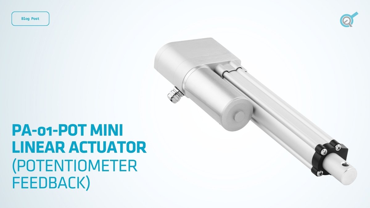 ⚙️ Precise position control in tight spaces?
Meet the PA-01-POT Mini Linear Actuator — compact, IP65-rated, with optional potentiometer feedback for accurate control.
👉 Learn more: hubs.la/Q042dThm0
#MotionControl #Automation #Engineering #Precision