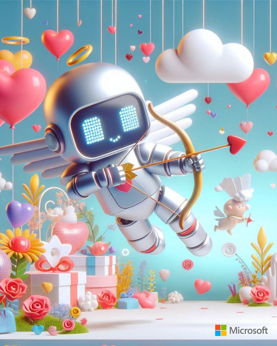 With love from our cute little robot 💗