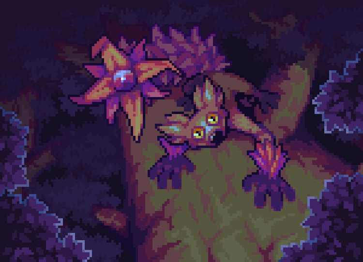 dimamte22's tweet photo. And here's the finale of the flower lemur (or as I also call it, "Leafmur")🍃👀
#digitalart #pixelart #ドット絵 https://t.co/7eEQSChYaT