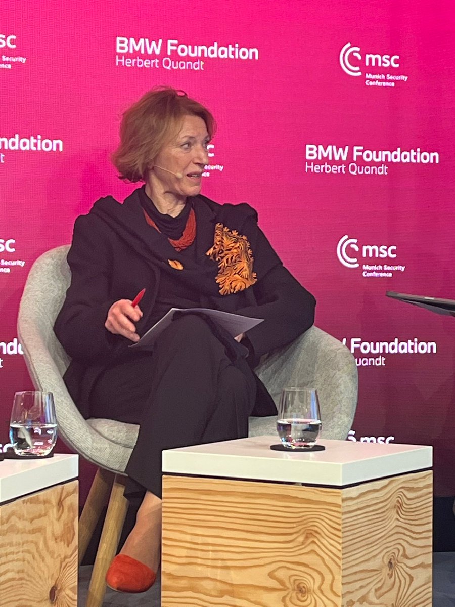 ERC_Research's tweet photo. “Trust in scientists is gone!”

Maria Leptin points to the USA, adding: 

“To be resilient we must trust that the best researchers know where the scientific frontiers lie and keep diversity in research now for our future. Blue sky science is key to be prepared.”

@bmwfoundation https://t.co/A8mk7hYdEe
