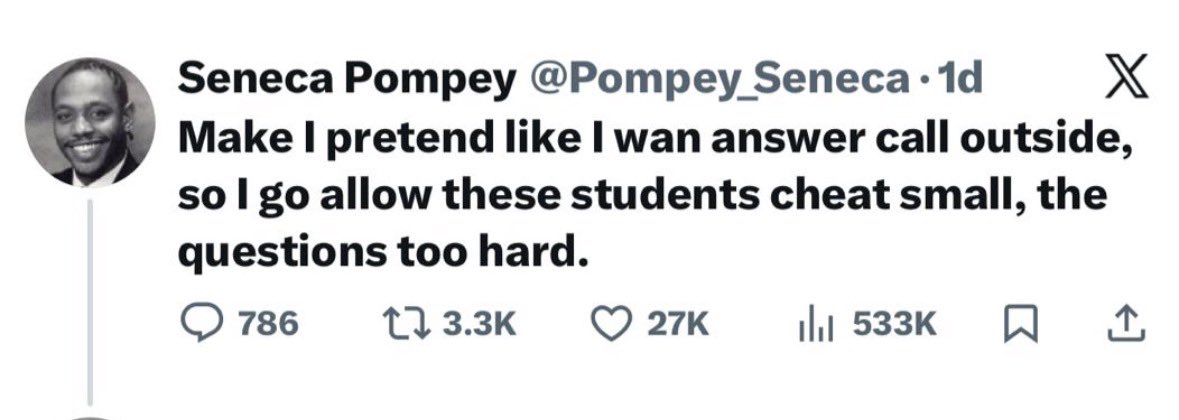 Even ur teacher know