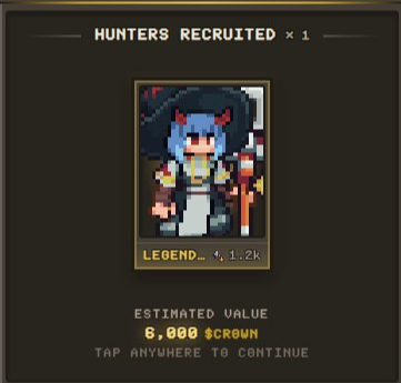 LEGENDARY <a href="/playhuntertales/">Huntertales</a> 

I am very happy! 🥳🫶

game.huntertales.io/invite=Pupersu…