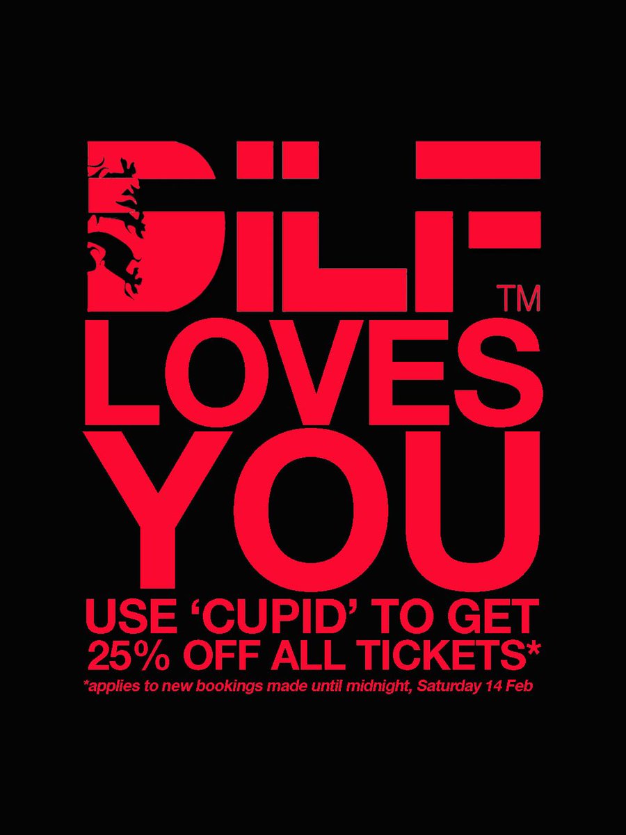 DILF LOVES YOU! ❤️

BOOK BEFORE MIDNIGHT, SAT 14 FEB USING CODE ‘CUPID’ AT CHECKOUT TO GET 25% OFF TICKETS.

DILF.UK