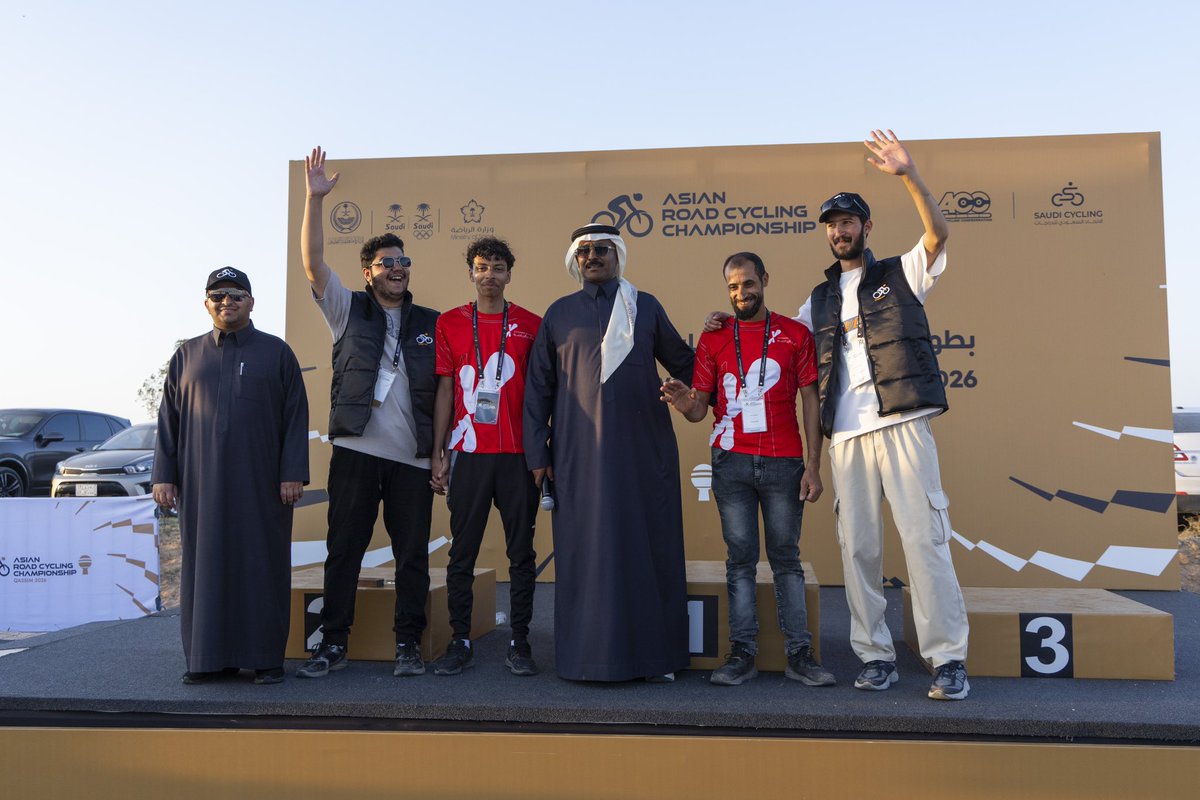 Saudi_Cycling's tweet photo. صنعتم الأثر… فخر واعتزاز بجهودكم 👏

#دراجات_آسيا_بالقصيم https://t.co/5Xby2oCwuB