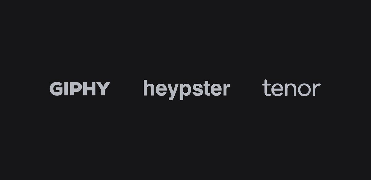 heypster's tweet photo. Comparative analysis of content between #heypster, #Giphy and #Tenor https://t.co/n8QboIDfNG https://t.co/wzPcJhLnA3