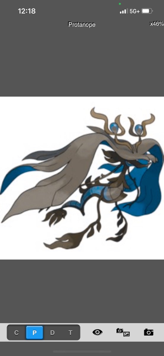 What Pokémon look like to me as a colorblind trainer part 478: Mega Dragalge