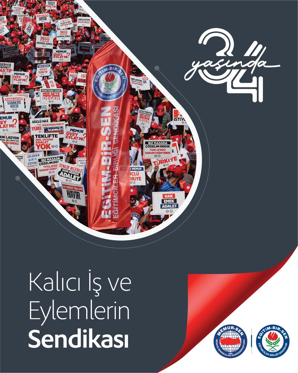 Sahada ve masada kalıcı iş ve eylemlerin sendikası…

#EğitimBirSen34Yaşında