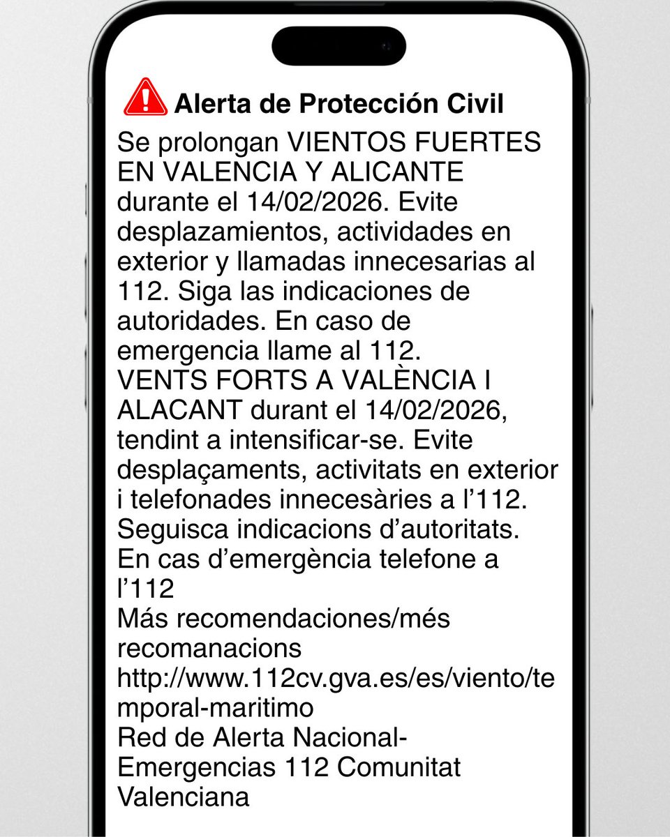 Emergències 112CV tweet media