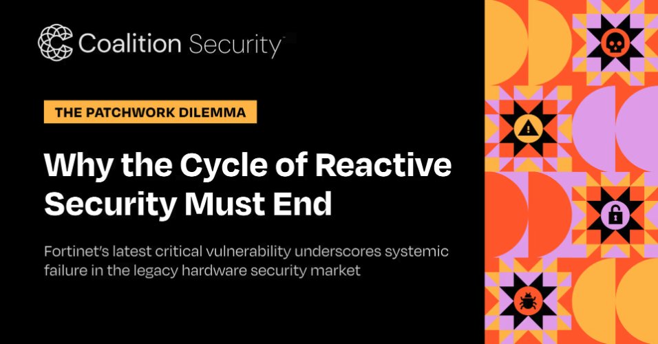 There are too many preventable security failures from legacy hardware security providers. 

Read about what we can do as a community of partners, policyholders, and cybersecurity practitioners to move beyond accepting preventable failures: bit.ly/4ar0fgQ
