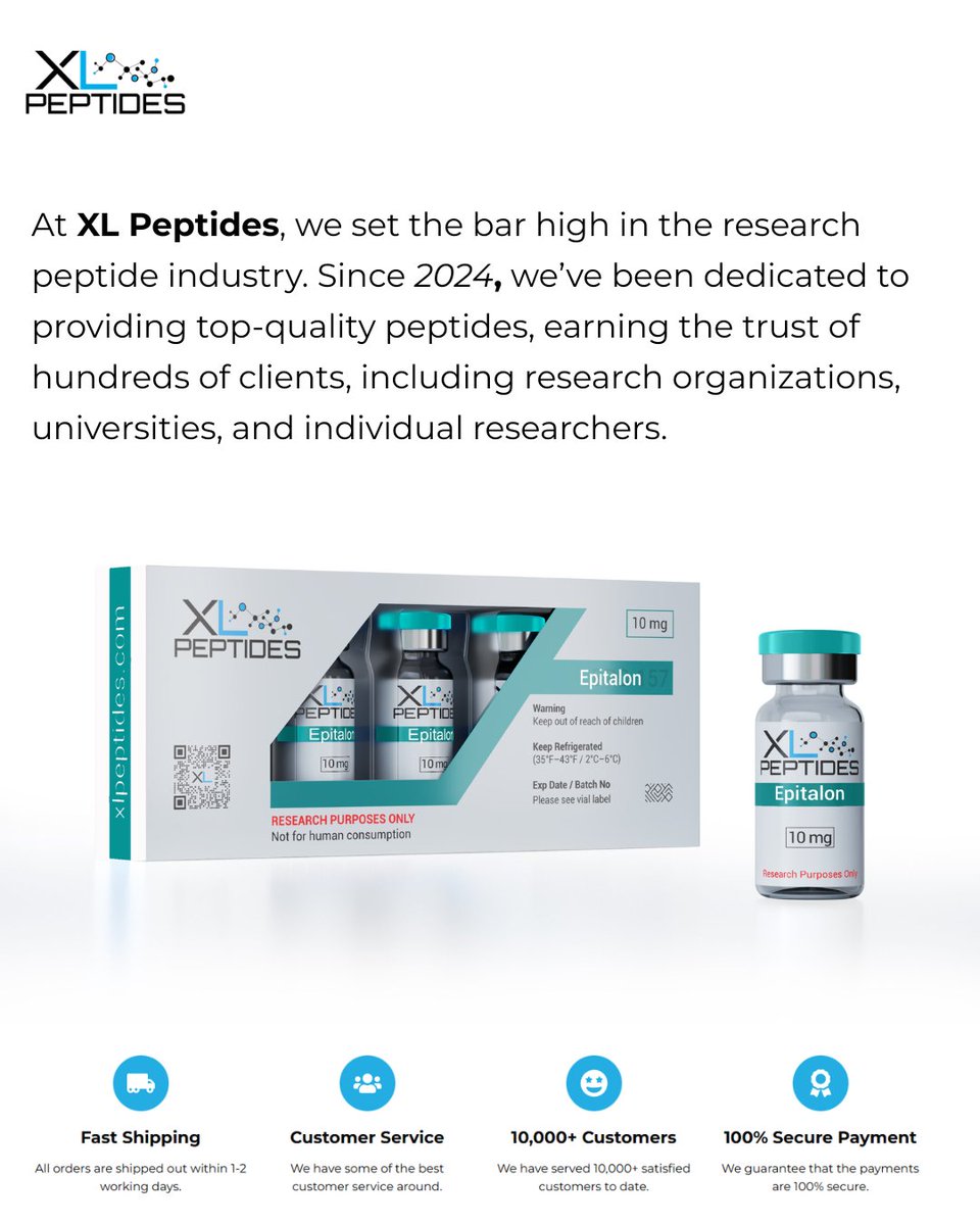 XL Peptides tweet media
