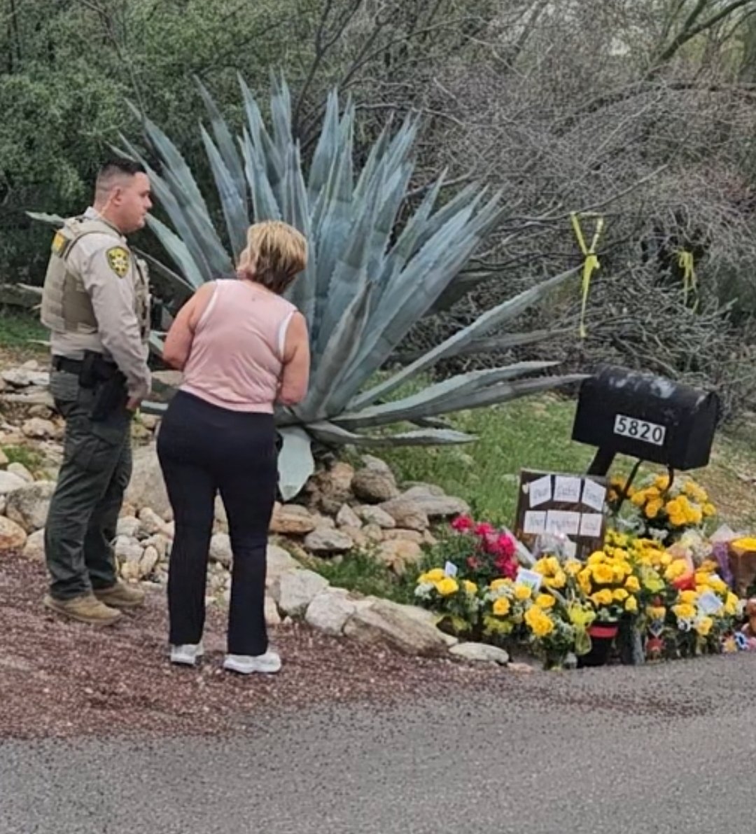 Neighbor of Nancy Guthrie came over to her house to speak with a Deputy.