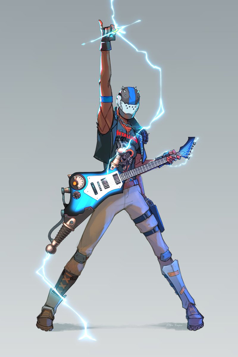 Shred the wasteland.
#FortniteArt #Metallica