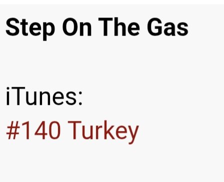Bree_WCM's tweet photo. Okay Turkiye! Way to rep for @heidimontag! First country on iTunes that "Step On The Gas" charts in! #StepOnTheGas https://t.co/Qvwsb6vbvO