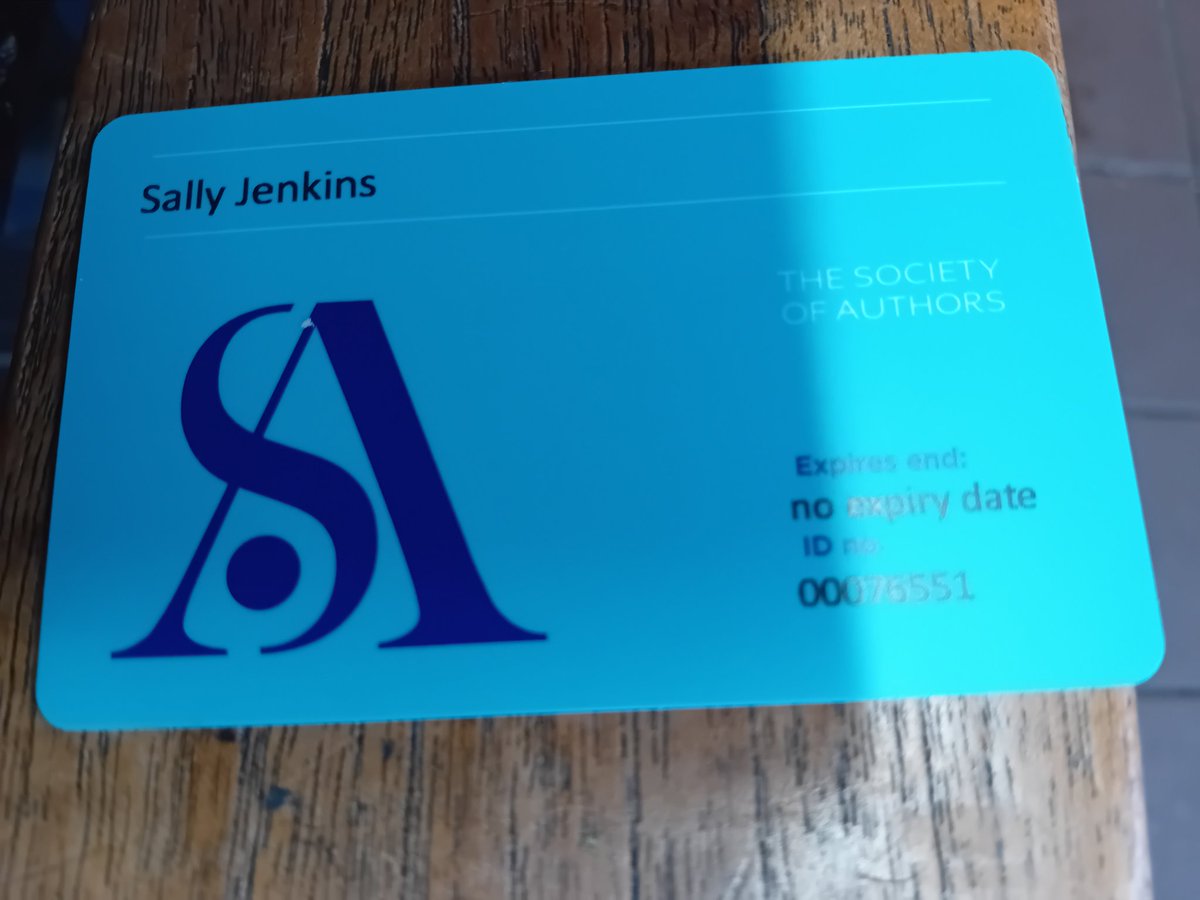sallyjenkinsuk's tweet image. I've joined the Society of Authors!
Now on my way to my first meet up of the West Midlands group in Birmingham. Looking forward to some writerly chat 😀 
#societyofauthors #Birmingham #authorslife