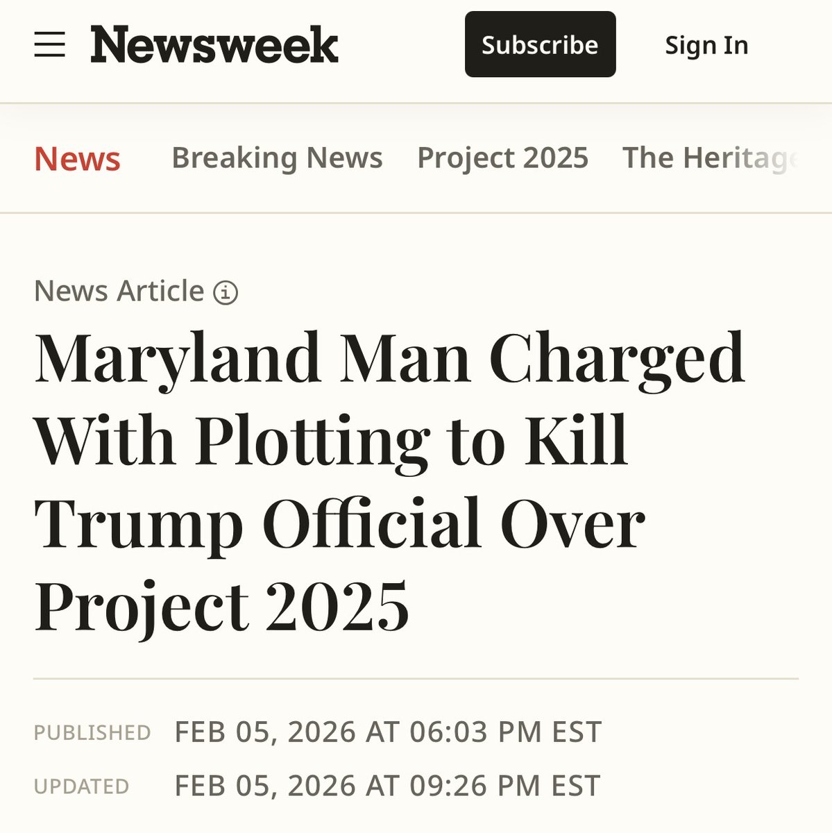 You don’t hate the corrupt media nearly enough.

A Democrat psychopath tried to assassinate Russ Vought and his family at their home. Thankfully the Thomas Crooks/Tyler Robinson-wannabe was stopped.

So of course you now have corrupt Democrat media pretending to not understand