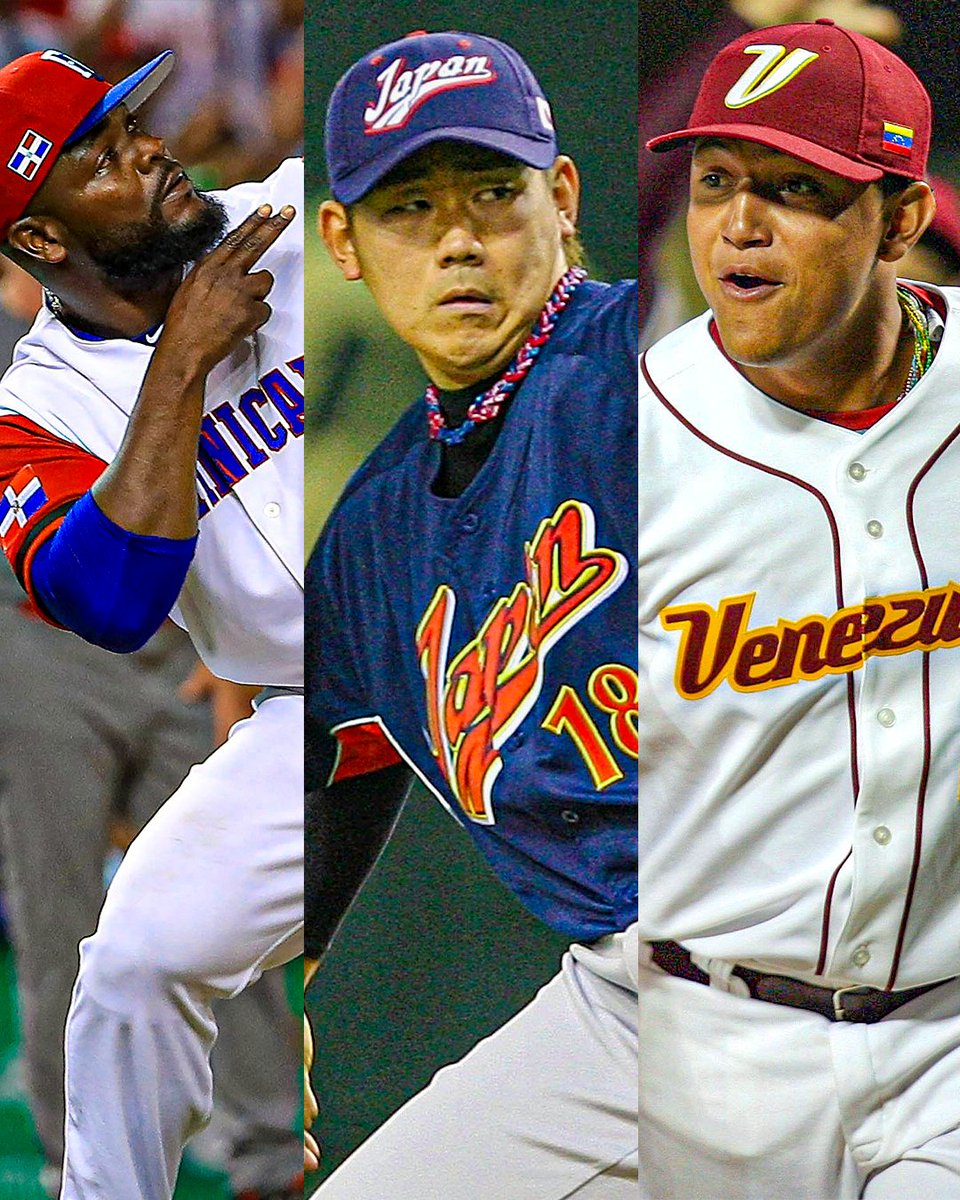 The All-Time World Baseball Classic Stat Leaders 🤩

G: Carlos Beltrán, 28
H: Frederich Cepeda, 32
HR: Alfredo Despaigne, 7
RBI: Frederich Cepeda, 23
2B: Frederich Cepeda &amp; Justin Morneau, 8
3B: Yoenis Céspedes, 3
SB: Tetsuto Yamada, 6
GS: Daisuke Matsuzaka &amp; Edinson Volquez, 6