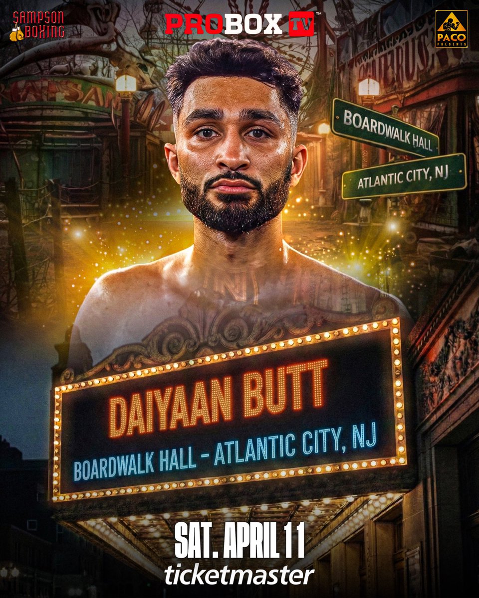 realdaiyaanb's tweet photo. It’s now or never, April 11th on the big stage ⭐️ 🥊 https://t.co/xcQDayAdxr