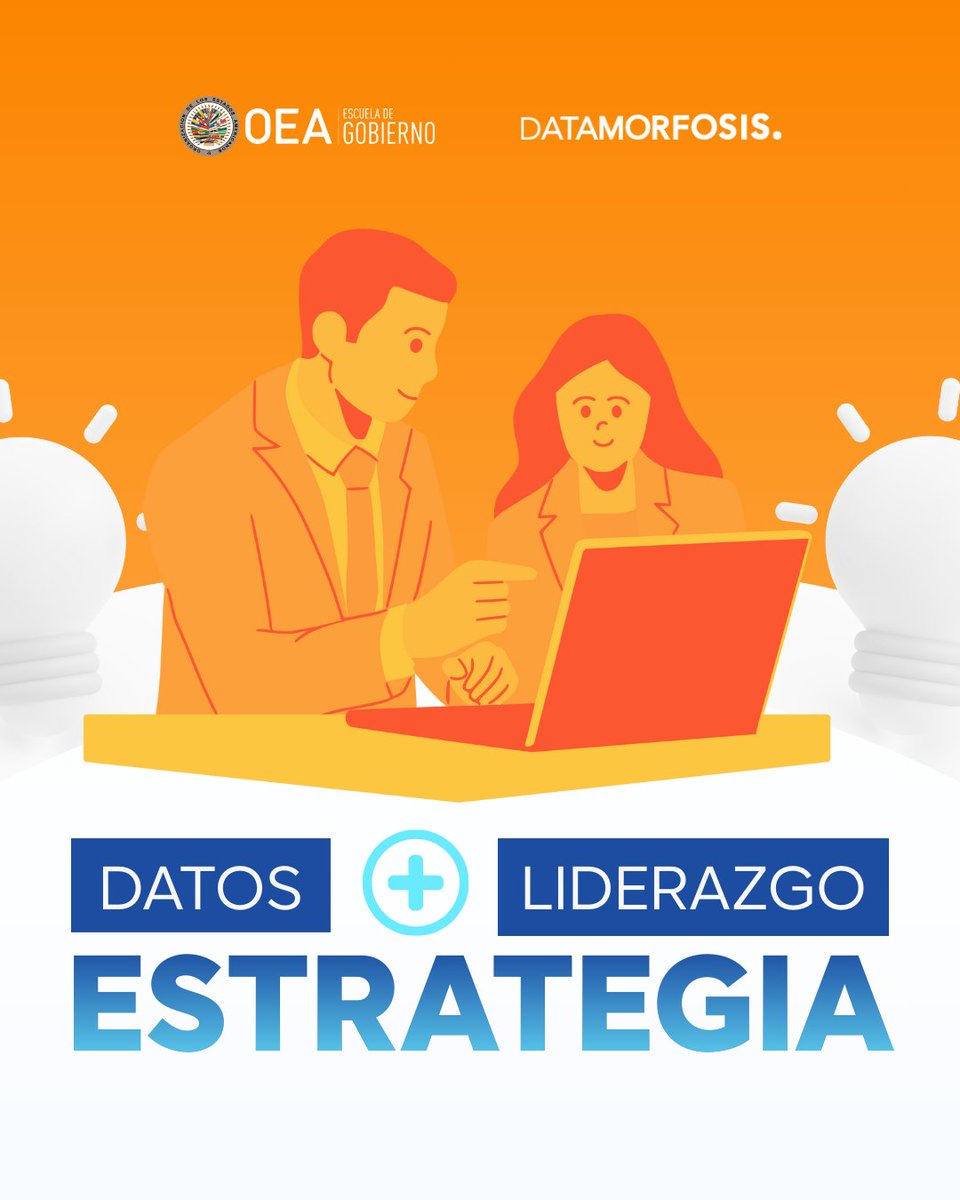Convierte datos en estrategia. Convierte estrategia en resultados públicos. Eleva tu perfil profesional en la Formación de Líderes de Datos en el Sector Público. Convocatoria abierta hasta el 15 de febrero.
Más información: shorturl.at/wgaxq