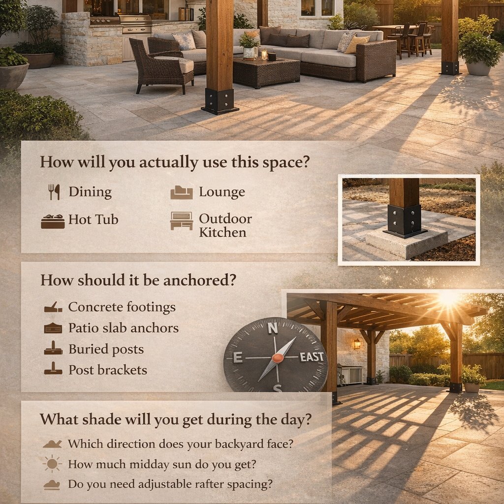 WoodPergolaKits's tweet image. Thinking of a Pergola? 

Here are 3 questions to ask before you buy a kit.

#DIYProject #OutdoorLiving  #ConstructionTips #Carpentry #Pergola #ImportantTips