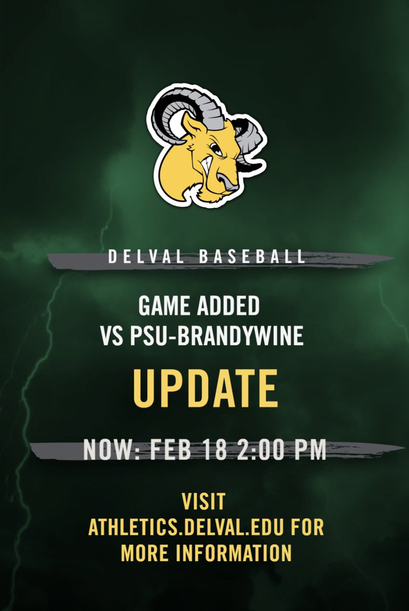 Delval Baseball tweet media