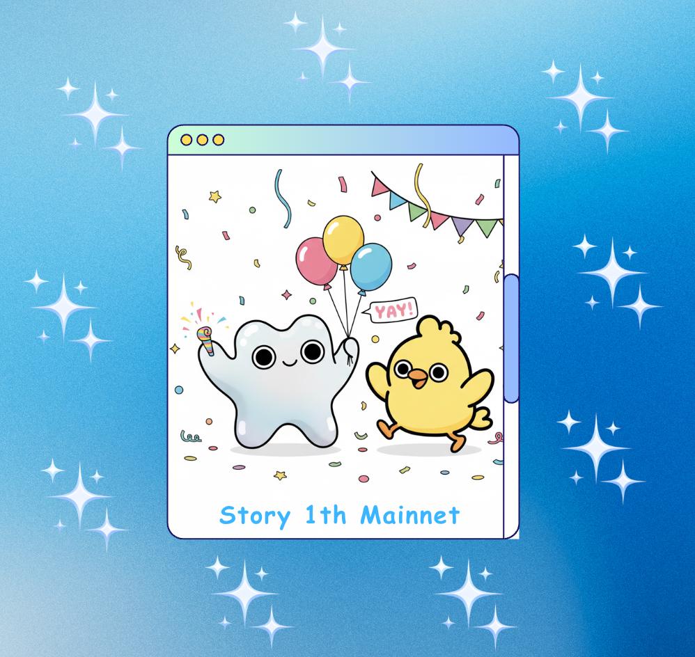 xsaktian's tweet photo. Always day 1
One year mainnet i'm still together and empowering local lead.

2025 ex: after I graduated from college accompanied by a mainnet story is a great achievement that has ever happened in my life. 

2026 : I want to see more updates, and support.
@StoryProtocol 🫶 https://t.co/hcCkkGDxMZ