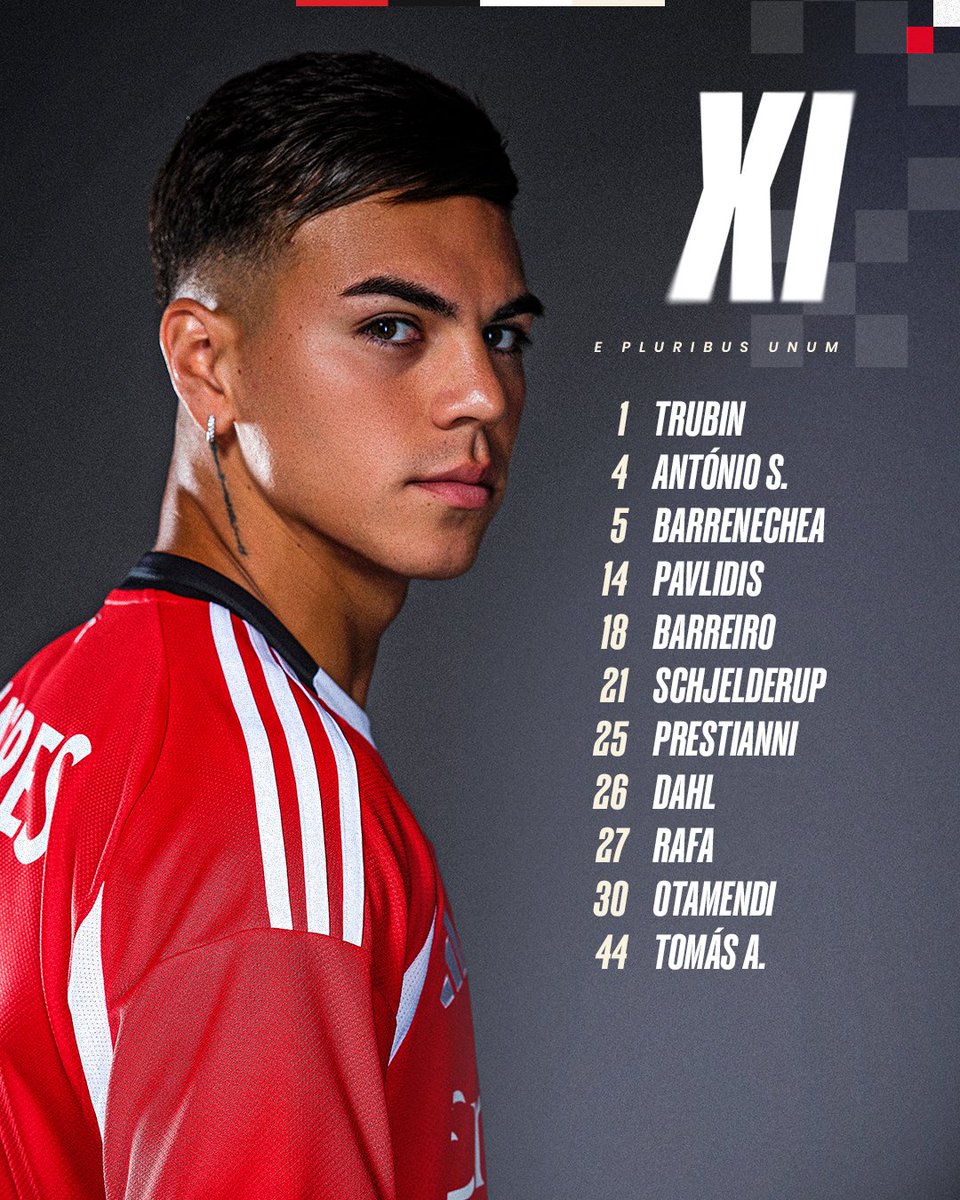 O nosso 1️⃣1️⃣ para o confronto de hoje!

#CDSCSLB | #LigaPortugalBetclic