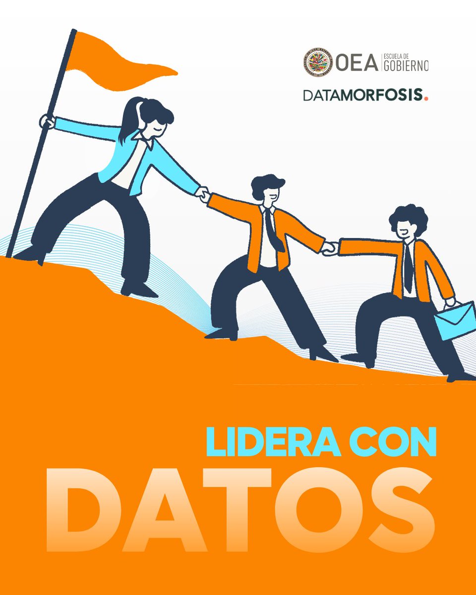 Los datos pueden transformar tu país. Lo que hace la diferencia es quién los lidera. Inscríbete a la Formación de Líderes de Datos en el Sector Público. 
Postúlate antes del 15 de febrero.
Más información: shorturl.at/wgaxq
