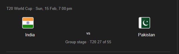 Kids are waiting for Feb 14 🌹

Legends are waiting for Feb 15 🇮🇳

#INDvsPAK | #T20WorldCup2026