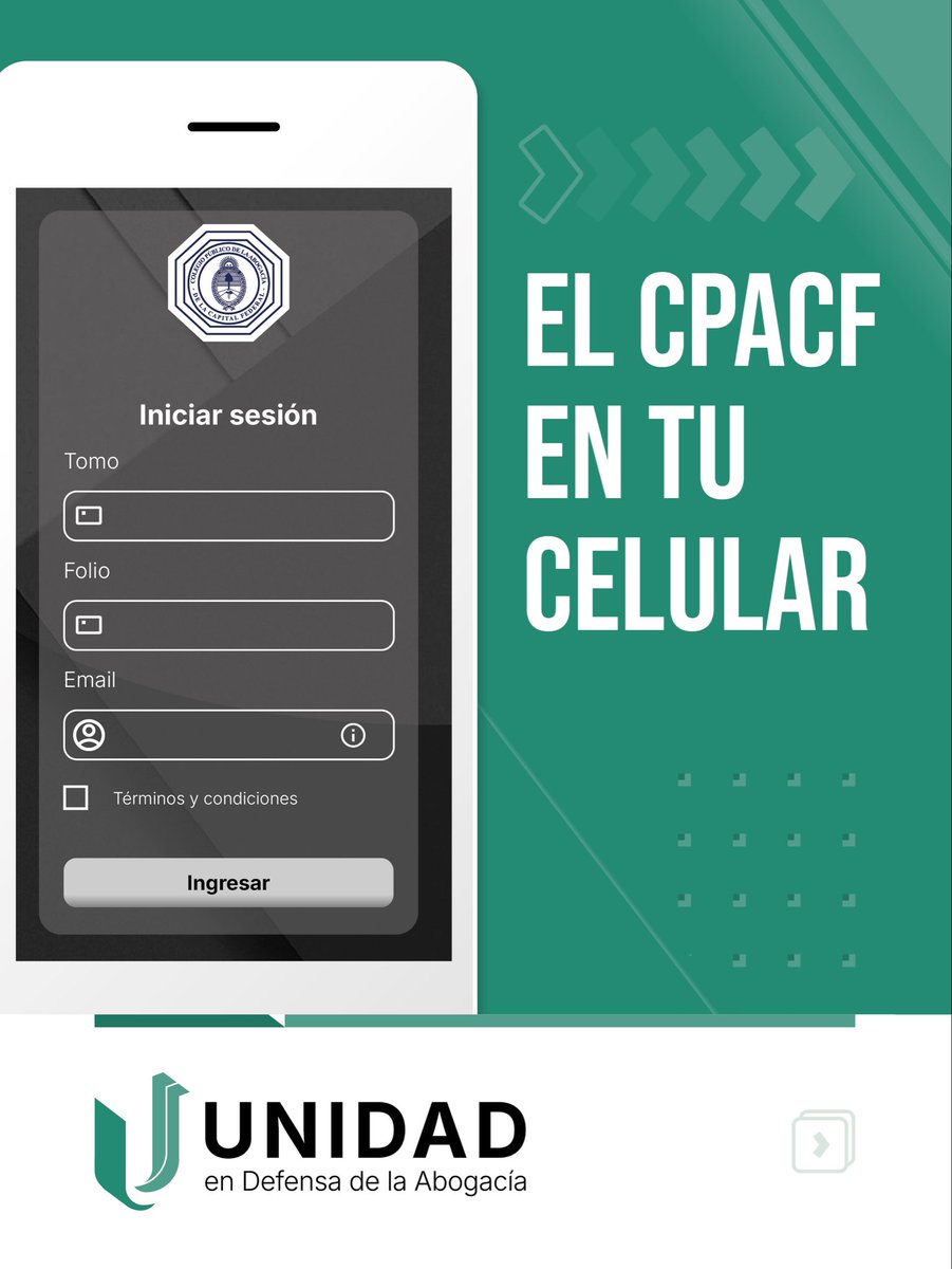Unidad en Defensa de la Abogacía tweet media