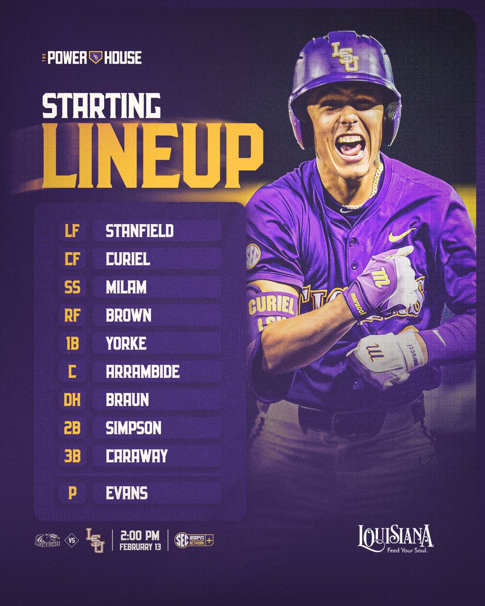 LSUbaseball's tweet image. 1/56