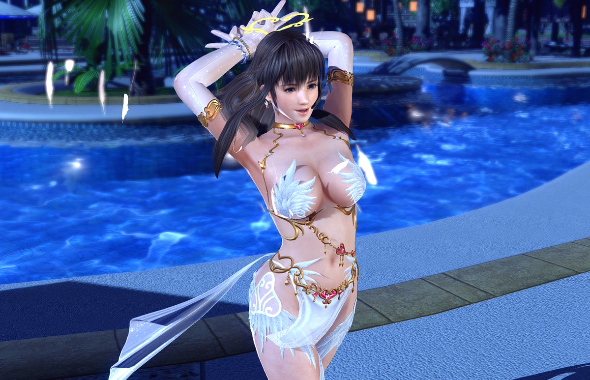 Avenger2040's tweet photo. Hitomi looks so angel-like with this dress!!
#女神の一枚 #DOAX3 #DOAXVV #DOAXtreme #DOAXVV5周年 #ブイブイ #DOA6 #DOAXVV6周年 #Hitomi #ヒトミ https://t.co/xUeN54ESTn