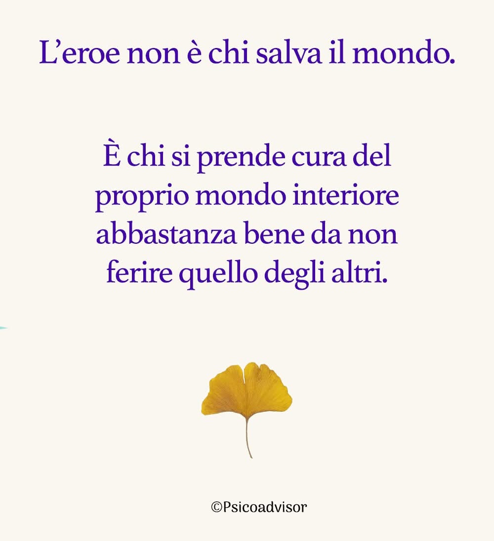 Prendersi cura si sè significa aver capito che la felicità passa da questa strada e che lo stare bene con se stessi evita un catena di ferite inflitte gratuitamente agli altri.

#PilloleDiPsicologia 💊