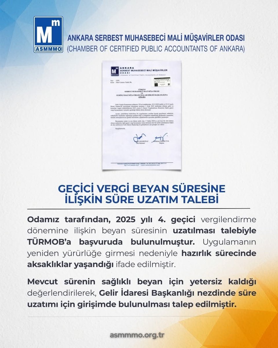 Yumurta misali.....
Çağımız malum dijitalll çağ ya hani....
Ayın 14.ün de uzatma isteseniz ne olur istemeseniz......
Tamamen üyelerinden bir haber Odalar Ve Türmob..... Ne haliniz varsa görünle bu işler olmuyor maalesef......