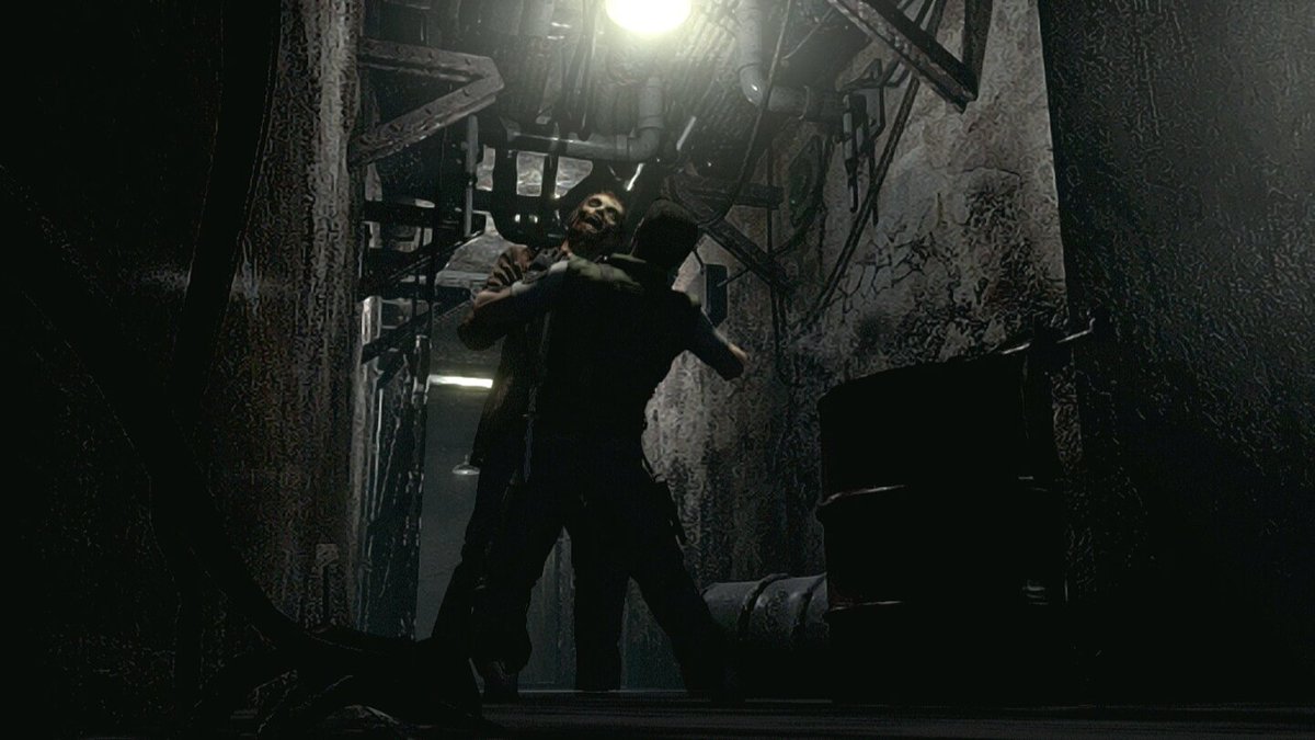 HeWhoGazes's tweet photo. "Why wouldn’t we want RE1 with full RE Engine fidelity?"

RE fans don't deserve this game istg https://t.co/YRRlxHCz8p