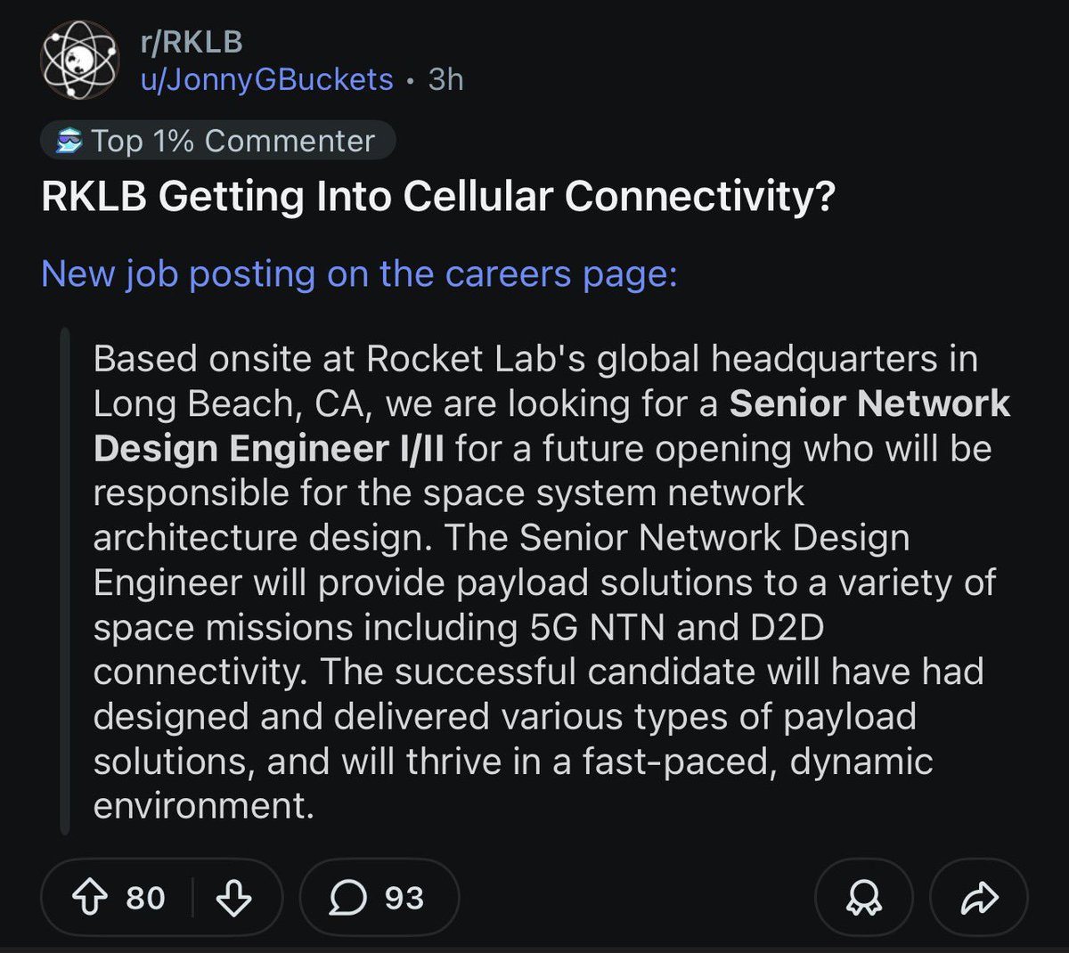 $RKLB 

This is crazy right ? 

$RKLB #RKLB