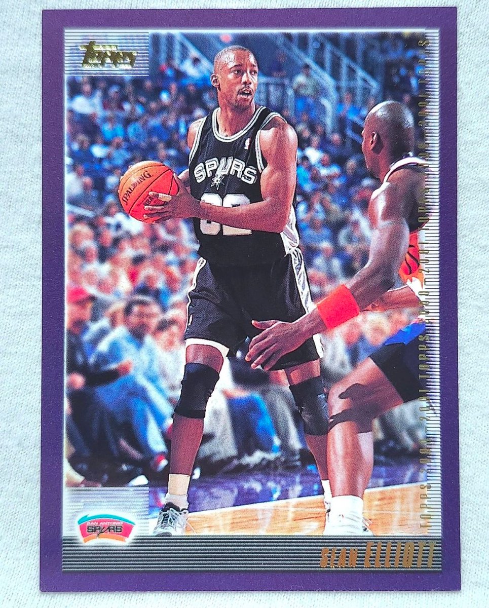 thriftx3's tweet image. $1.39 + free ship! 2000-01 Topps Sean Elliott #57 San Antonio Spurs 
👇 ebay.com/itm/1880531299…

#SeanElliott, #SanAntonioSpurs, #SanAntonio, #BasketballCards, #sportscards, #thehobby