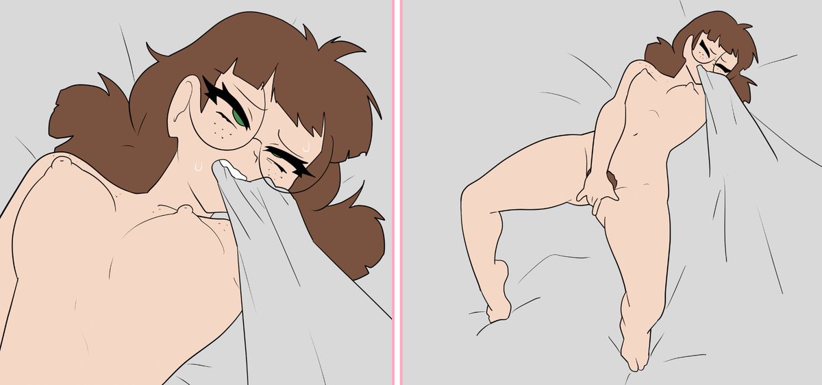 Candice is a little freaky in the sheets huhh???😳 😳 😳 

are all shy nerdy girls secretly perverts or do i just like drawing them that way??😋 teehee~🤭