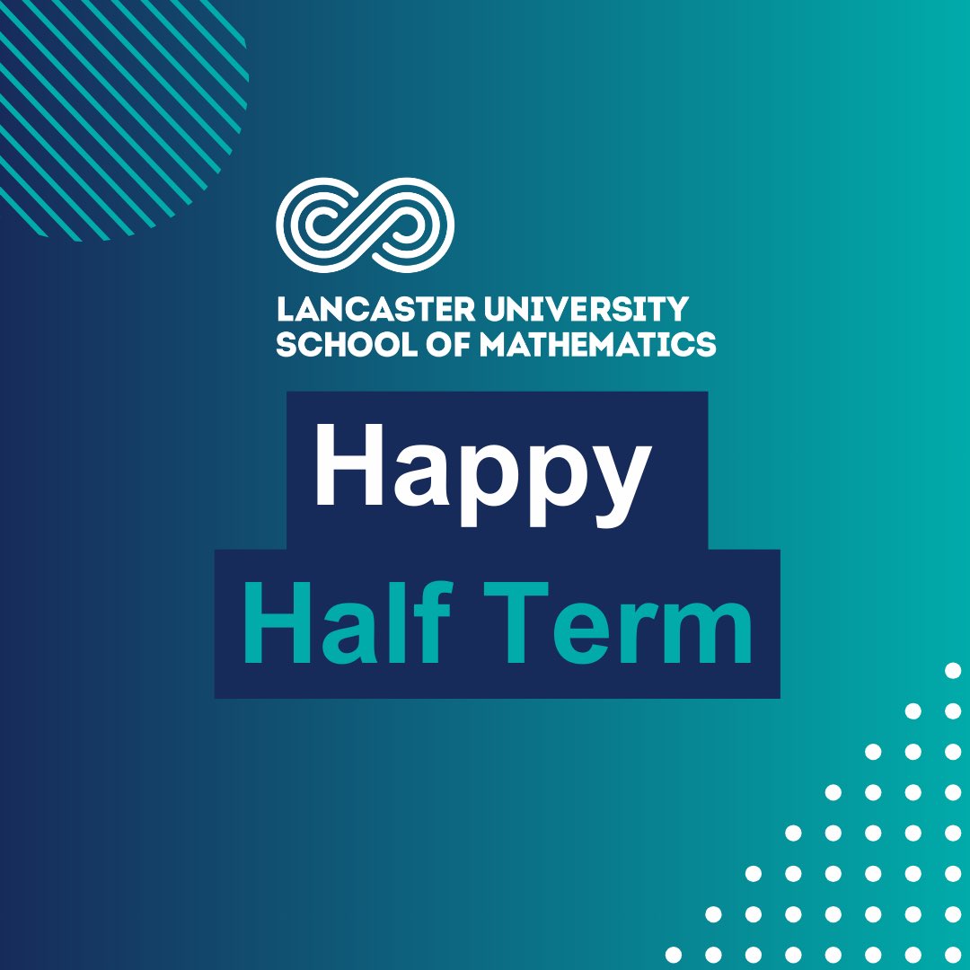 Lancaster University School of Mathematics tweet media