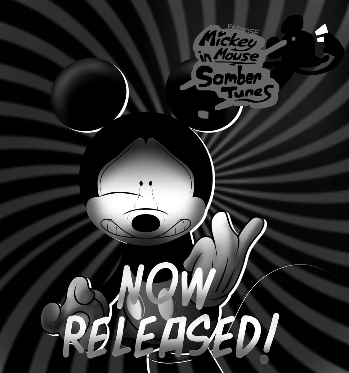 "Smile for the curtains dance for the strings you were never meant to be free.. : )"

MICKEY MOUSE IN SOMBER TUNES OUT NOW!

gamebanana.com/mods/652942
#FNF #FNFmods #MickeyMouseINSomberTunes